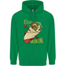 Anti Valentines Day Singles Day Kebab Childrens Kids Hoodie Irish Green