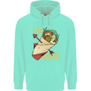 Anti Valentines Day Singles Day Kebab Childrens Kids Hoodie Peppermint