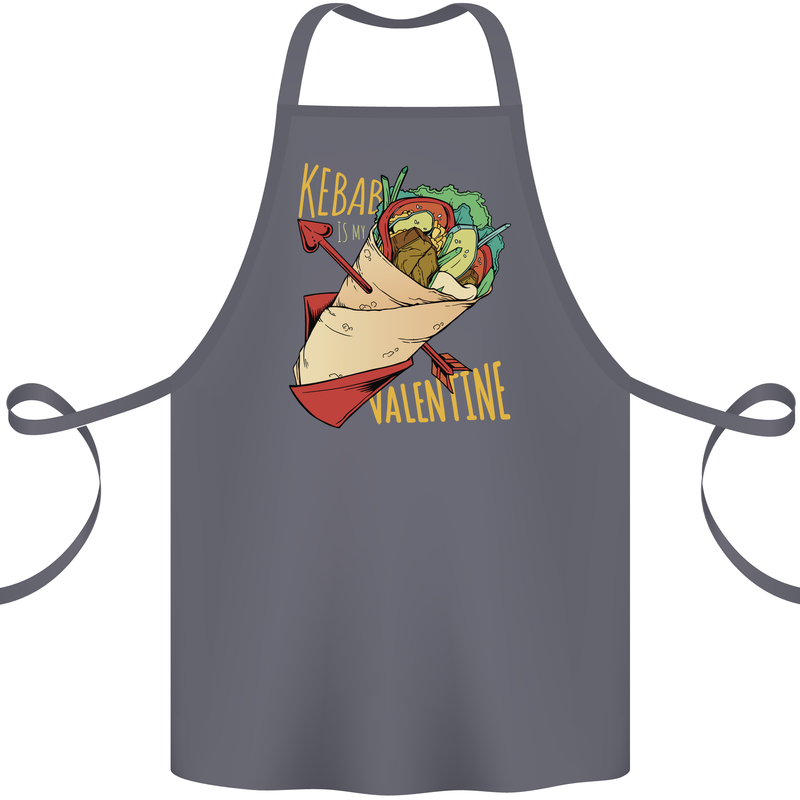 Anti Valentines Day Singles Day Kebab Cotton Apron 100% Organic Steel