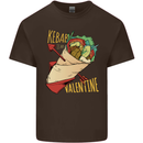 Anti Valentines Day Singles Day Kebab Mens Cotton T-Shirt Tee Top Dark Chocolate