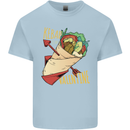 Anti Valentines Day Singles Day Kebab Mens Cotton T-Shirt Tee Top Light Blue