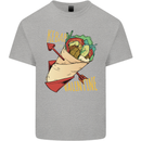 Anti Valentines Day Singles Day Kebab Mens Cotton T-Shirt Tee Top Sports Grey