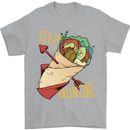 Anti Valentines Day Singles Day Kebab Mens T-Shirt 100% Cotton Sports Grey