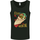 Anti Valentines Day Singles Day Kebab Mens Vest Tank Top Black