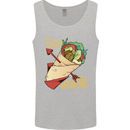 Anti Valentines Day Singles Day Kebab Mens Vest Tank Top Sports Grey