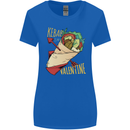 Anti Valentines Day Singles Day Kebab Womens Wider Cut T-Shirt Royal Blue