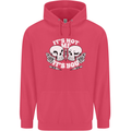 Anti Valentines Singles Day Skull Its Not Me Childrens Kids Hoodie Heliconia
