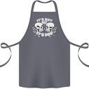 Anti Valentines Singles Day Skull Its Not Me Cotton Apron 100% Organic Steel