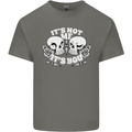 Anti Valentines Singles Day Skull Its Not Me Kids T-Shirt Childrens Charcoal