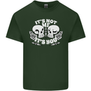 Anti Valentines Singles Day Skull Its Not Me Mens Cotton T-Shirt Tee Top Forest Green