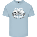 Anti Valentines Singles Day Skull Its Not Me Mens Cotton T-Shirt Tee Top Light Blue