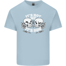 Anti Valentines Singles Day Skull Its Not Me Mens Cotton T-Shirt Tee Top Light Blue