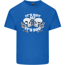 Anti Valentines Singles Day Skull Its Not Me Mens Cotton T-Shirt Tee Top Royal Blue
