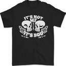 Anti Valentines Singles Day Skull Its Not Me Mens T-Shirt 100% Cotton Black