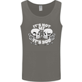 Anti Valentines Singles Day Skull Its Not Me Mens Vest Tank Top Charcoal