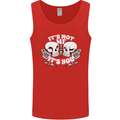 Anti Valentines Singles Day Skull Its Not Me Mens Vest Tank Top Red