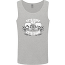 Anti Valentines Singles Day Skull Its Not Me Mens Vest Tank Top Sports Grey