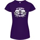 Anti Valentines Singles Day Skull Its Not Me Womens Petite Cut T-Shirt Purple