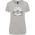 Anti Valentines Singles Day Skull Its Not Me Womens Wider Cut T-Shirt Sports Grey