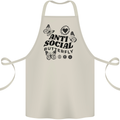 Antisocial Butterfly Cotton Apron 100% Organic Natural