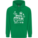 Antisocial Butterfly Funny Childrens Kids Hoodie Irish Green