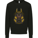 Anubis Egyptian God Mens Sweatshirt Jumper Black
