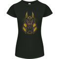 Anubis Egyptian God Womens Petite Cut T-Shirt Black
