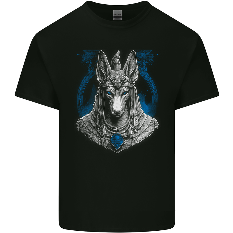 Anubis God of the Dead Ancient Egypt Myth Mens Cotton T-Shirt Tee Top Black