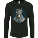 Anubis God of the Dead Ancient Egypt Myth Mens Long Sleeve T-Shirt Black