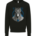 Anubis God of the Dead Ancient Egypt Myth Mens Sweatshirt Jumper Black
