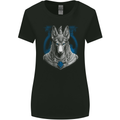 Anubis God of the Dead Ancient Egypt Myth Womens Wider Cut T-Shirt Black