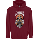 Anubis God of the Dead Ancient Egyptian Egypt Childrens Kids Hoodie Maroon