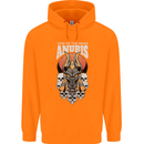 Anubis God of the Dead Ancient Egyptian Egypt Childrens Kids Hoodie Orange