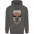 Anubis God of the Dead Ancient Egyptian Egypt Childrens Kids Hoodie Storm Grey