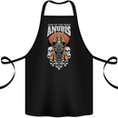 Anubis God of the Dead Ancient Egyptian Egypt Cotton Apron 100% Organic Black