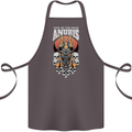Anubis God of the Dead Ancient Egyptian Egypt Cotton Apron 100% Organic Dark Grey