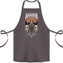 Anubis God of the Dead Ancient Egyptian Egypt Cotton Apron 100% Organic Dark Grey