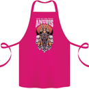 Anubis God of the Dead Ancient Egyptian Egypt Cotton Apron 100% Organic Pink