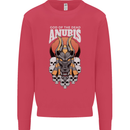 Anubis God of the Dead Ancient Egyptian Egypt Kids Sweatshirt Jumper Heliconia