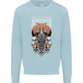 Anubis God of the Dead Ancient Egyptian Egypt Kids Sweatshirt Jumper Light Blue
