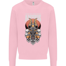 Anubis God of the Dead Ancient Egyptian Egypt Kids Sweatshirt Jumper Light Pink