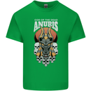 Anubis God of the Dead Ancient Egyptian Egypt Kids T-Shirt Childrens Irish Green