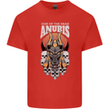 Anubis God of the Dead Ancient Egyptian Egypt Kids T-Shirt Childrens Red