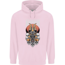 Anubis God of the Dead Ancient Egyptian Egypt Mens 80% Cotton Hoodie Light Pink