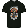 Anubis God of the Dead Ancient Egyptian Egypt Mens Cotton T-Shirt Tee Top Black