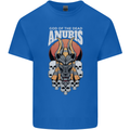 Anubis God of the Dead Ancient Egyptian Egypt Mens Cotton T-Shirt Tee Top Royal Blue