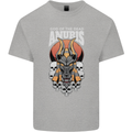 Anubis God of the Dead Ancient Egyptian Egypt Mens Cotton T-Shirt Tee Top Sports Grey