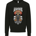 Anubis God of the Dead Ancient Egyptian Egypt Mens Sweatshirt Jumper Black