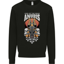 Anubis God of the Dead Ancient Egyptian Egypt Mens Sweatshirt Jumper Black