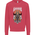 Anubis God of the Dead Ancient Egyptian Egypt Mens Sweatshirt Jumper Heliconia